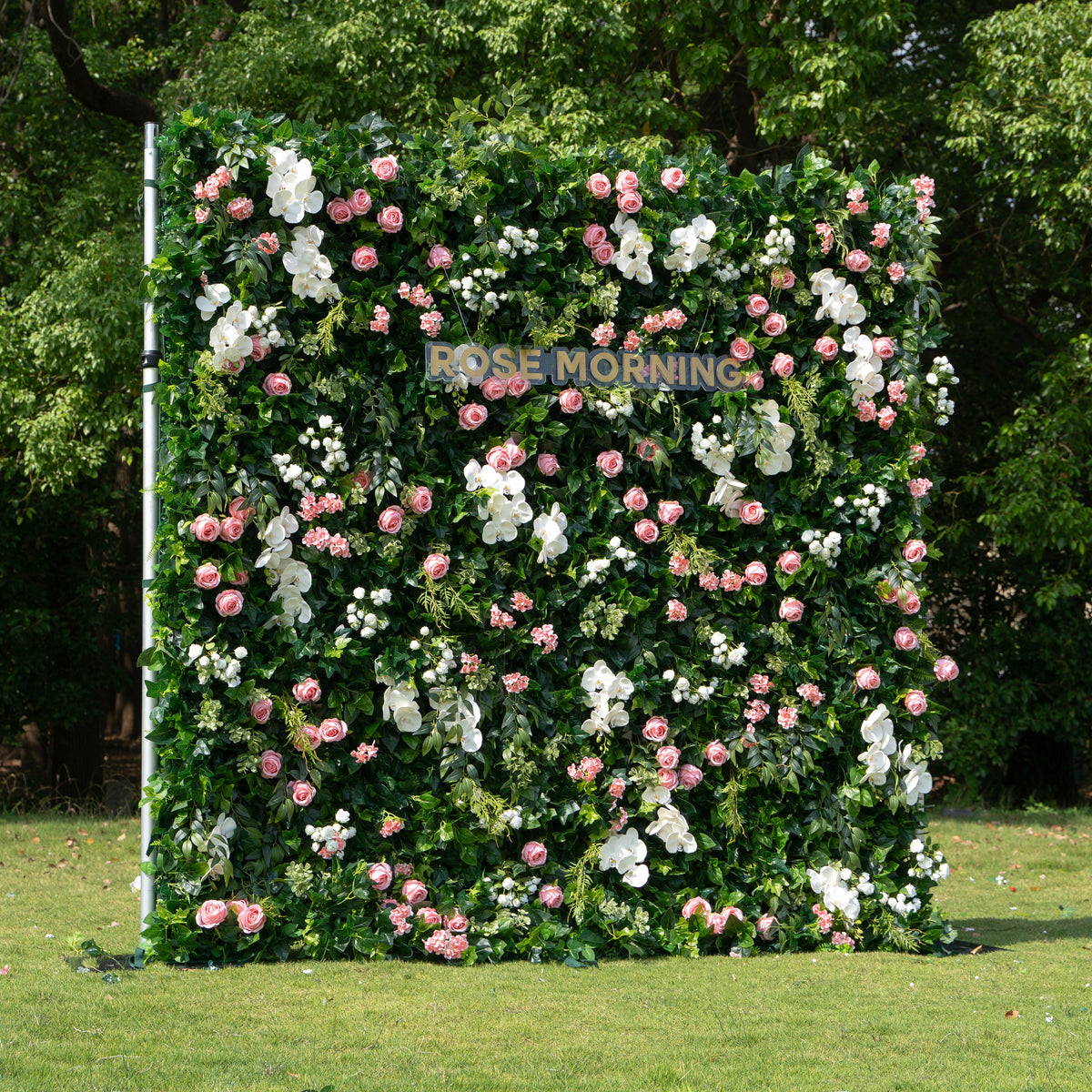 Patricia | 3D Event-Ready Artificial Floral Wall Backdrop, Roll-Up Fabric | Shipping Included