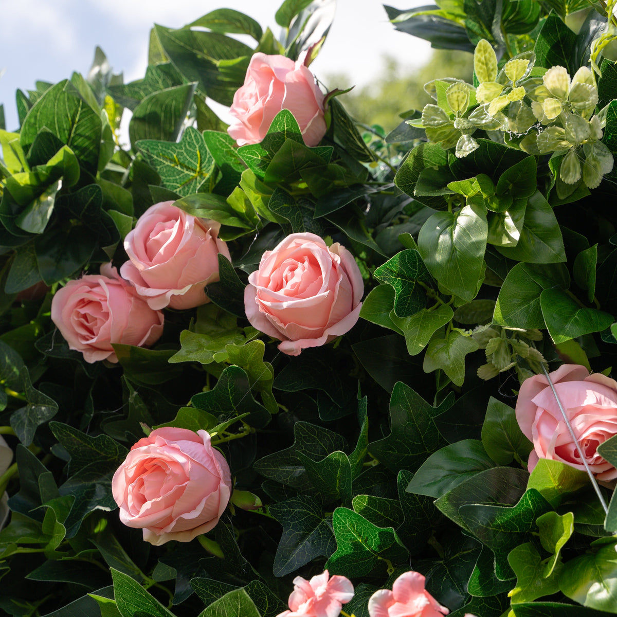 Patricia | 3D Event-Ready Artificial Floral Wall Backdrop, Roll-Up Fabric | Shipping Included