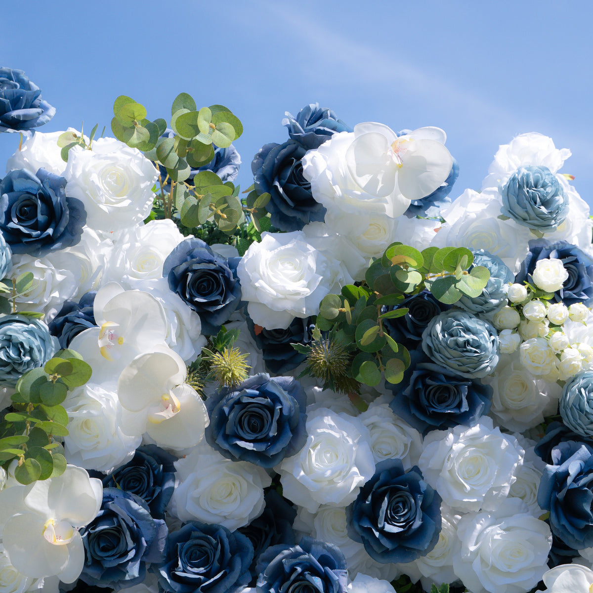 Precious | 5D Event-Ready Artificial Floral Wall Backdrop, Roll-Up Fabric | Shipping Included