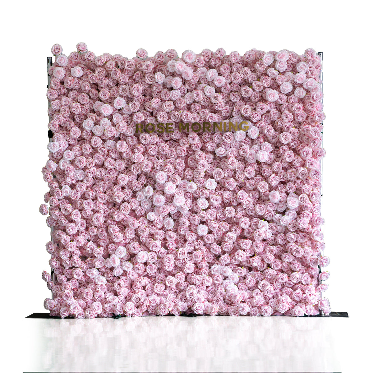 Promise | 3D Event-Ready Artificial Floral Wall Backdrop, Roll-Up Fabric | Shipping Included
