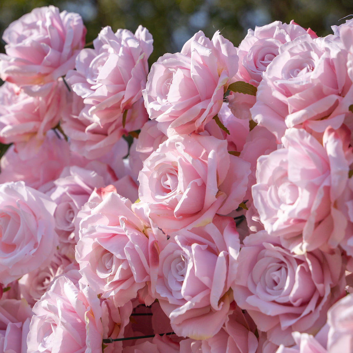 Promise | 3D Event-Ready Artificial Floral Wall Backdrop, Roll-Up Fabric | Shipping Included