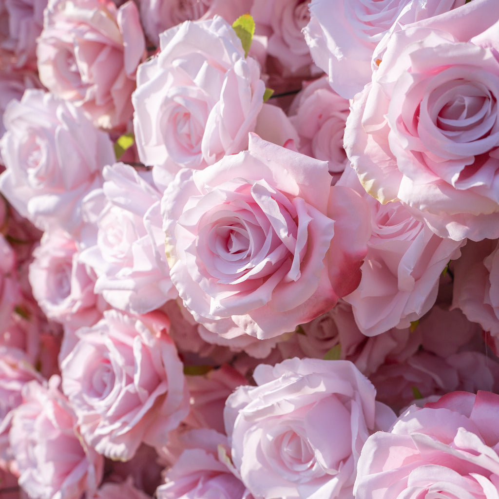 Promise | 3D Event-Ready Artificial Floral Wall Backdrop, Roll-Up Fabric | Shipping Included