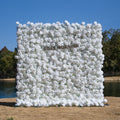 Romance | 3D Event-Ready Artificial Floral Wall Backdrop, Roll-Up Fabric | Shipping Included