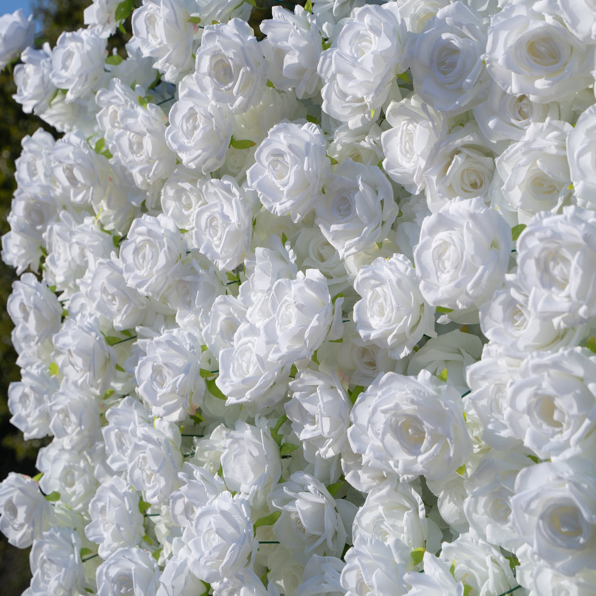 Romance | 3D Event-Ready Artificial Floral Wall Backdrop, Roll-Up Fabric | Shipping Included