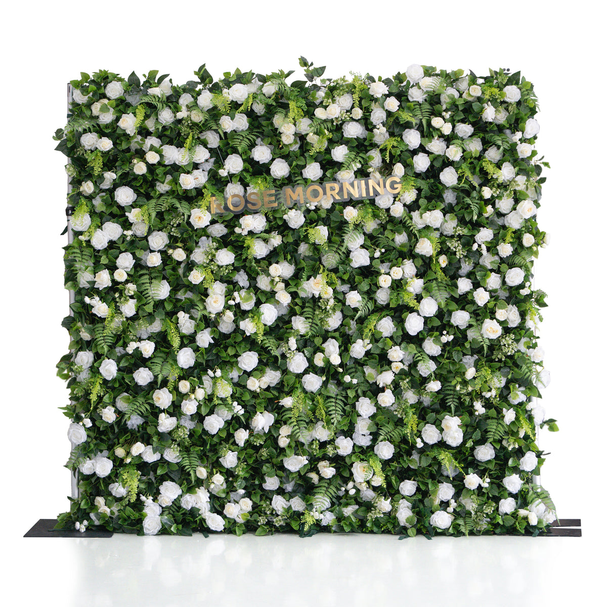 Sanna | 5D Event-Ready Artificial Floral Wall Backdrop, Roll-Up Fabric | Shipping Included
