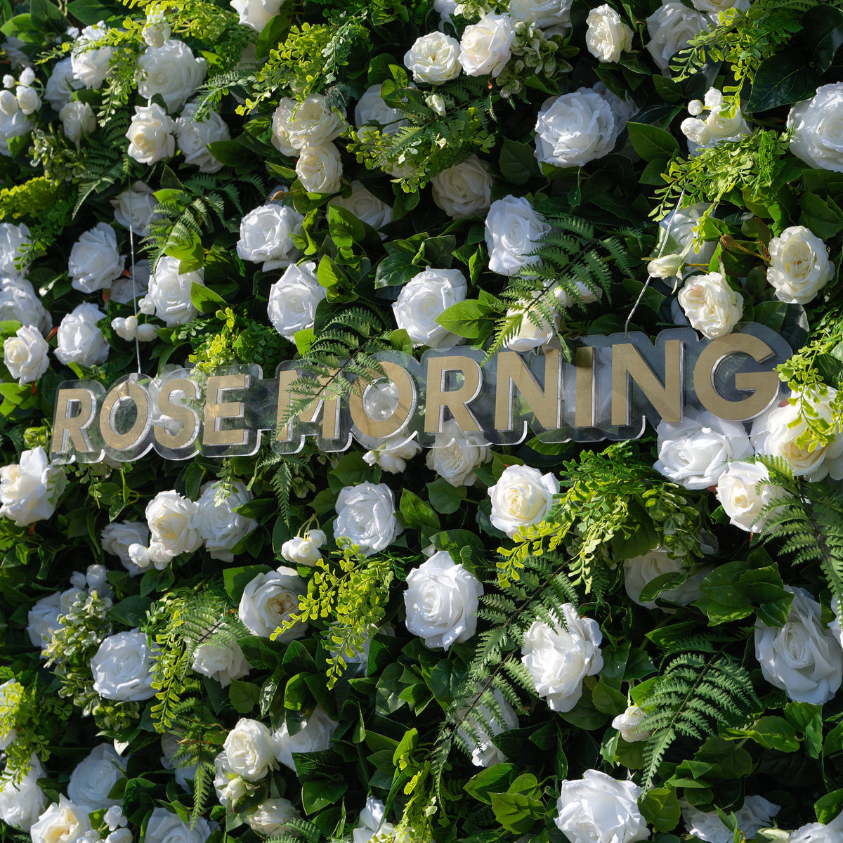Sanna | 5D Event-Ready Artificial Floral Wall Backdrop, Roll-Up Fabric | Shipping Included