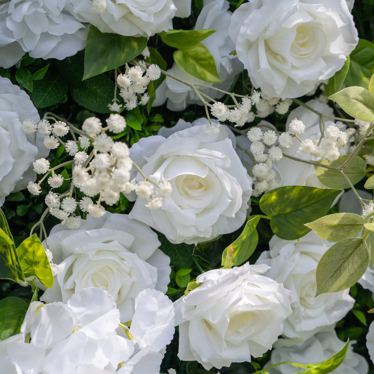 Sava | 3D Event-Ready Artificial Floral Wall Backdrop, Roll-Up Fabric | Shipping Included