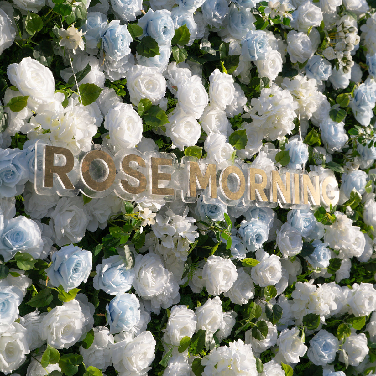 Seasalt | 3D Event-Ready Artificial Floral Wall Backdrop, Roll-Up Fabric | Shipping Included