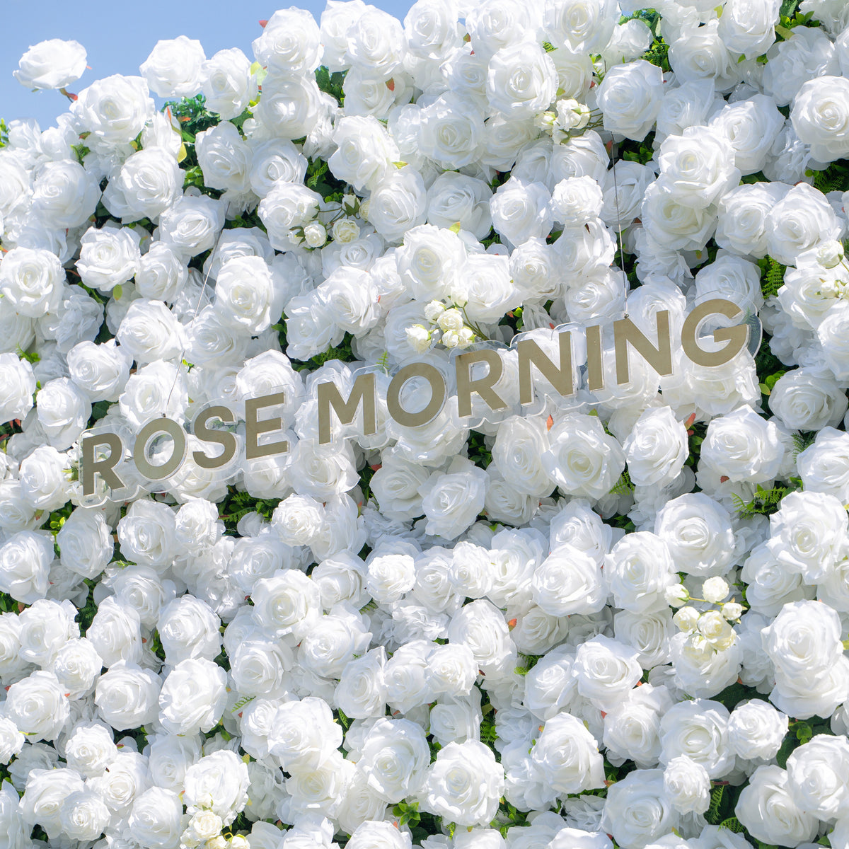 Shy | 3D Event-Ready Artificial Floral Wall Backdrop, Roll-Up Fabric | Shipping Included