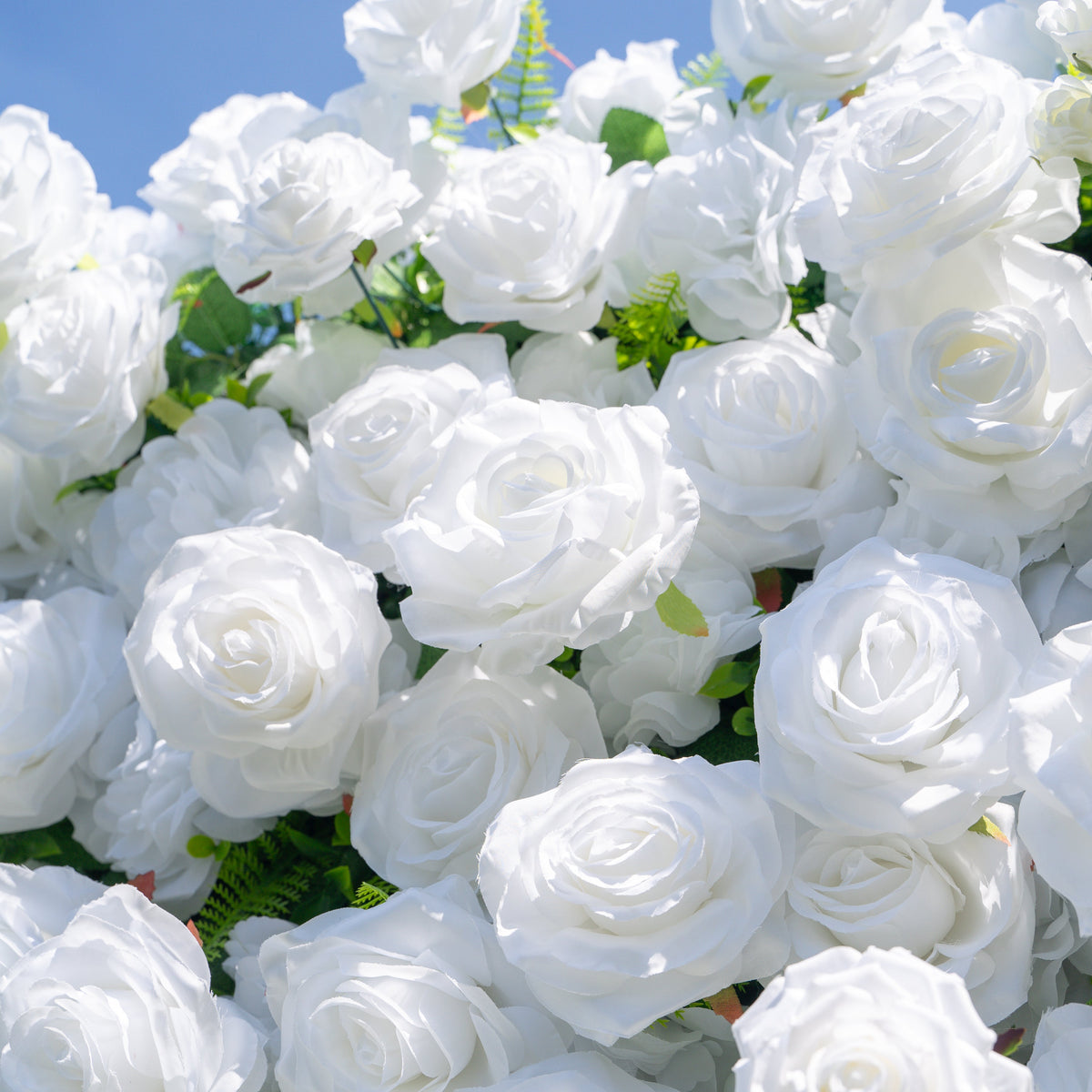 Shy | 3D Event-Ready Artificial Floral Wall Backdrop, Roll-Up Fabric | Shipping Included