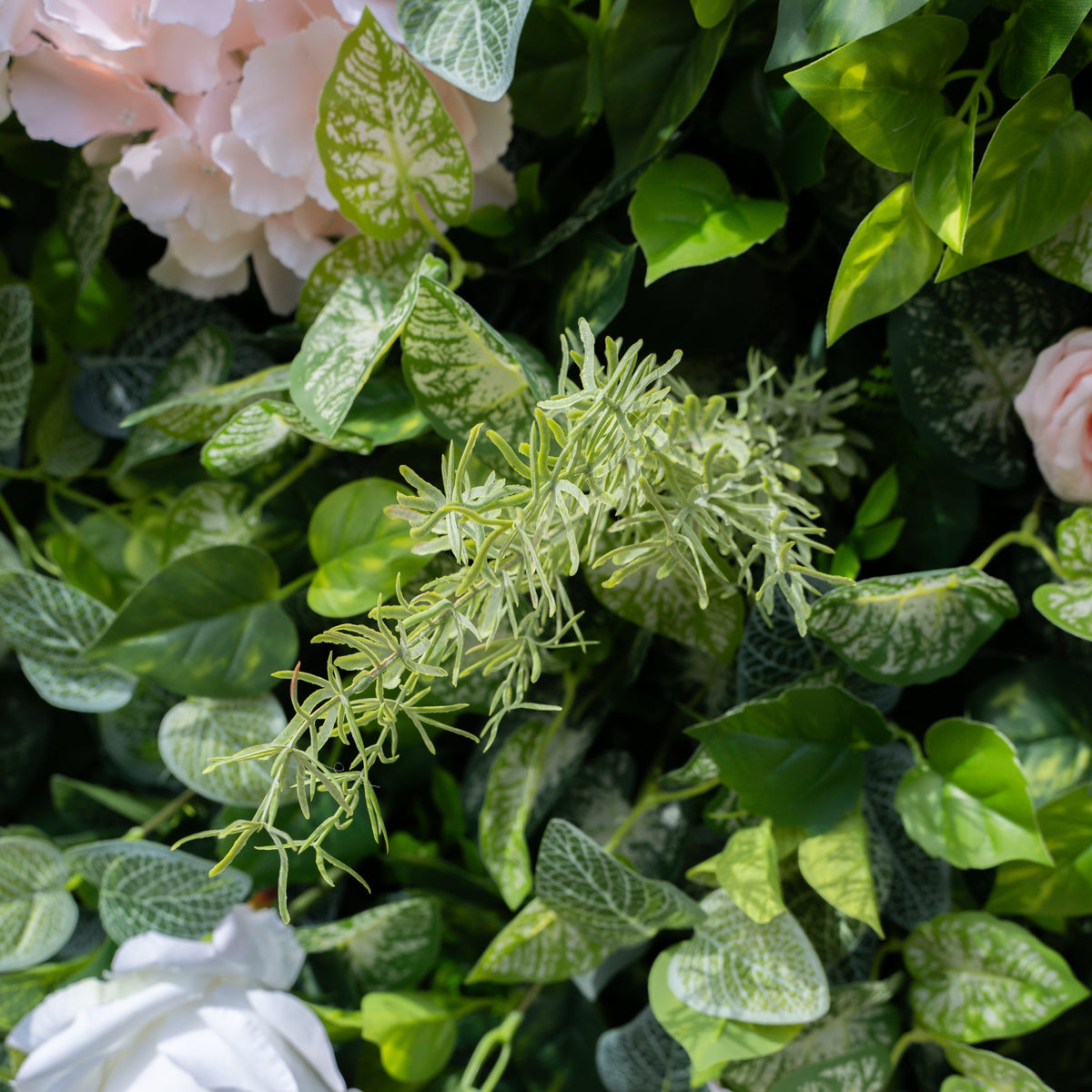 Simona | 5D Event-Ready Artificial Floral Wall Backdrop, Roll-Up Fabric | Shipping Included