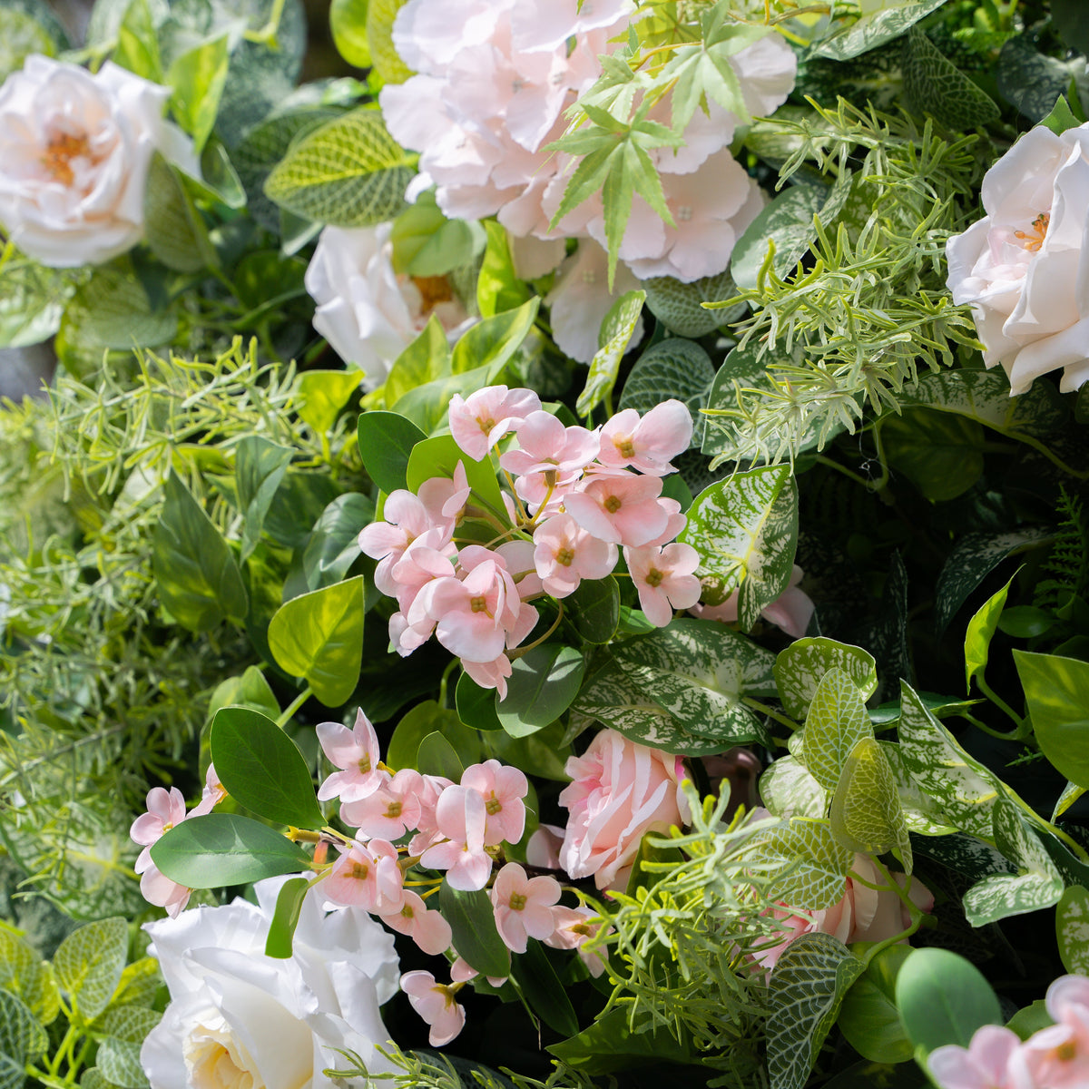 Simona | 5D Event-Ready Artificial Floral Wall Backdrop, Roll-Up Fabric | Shipping Included