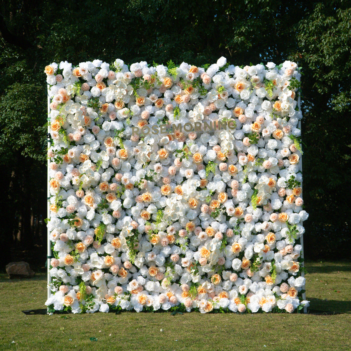 Sweetie | 5D Event-Ready Artificial Floral Wall Backdrop, Roll-Up Fabric | Shipping Included