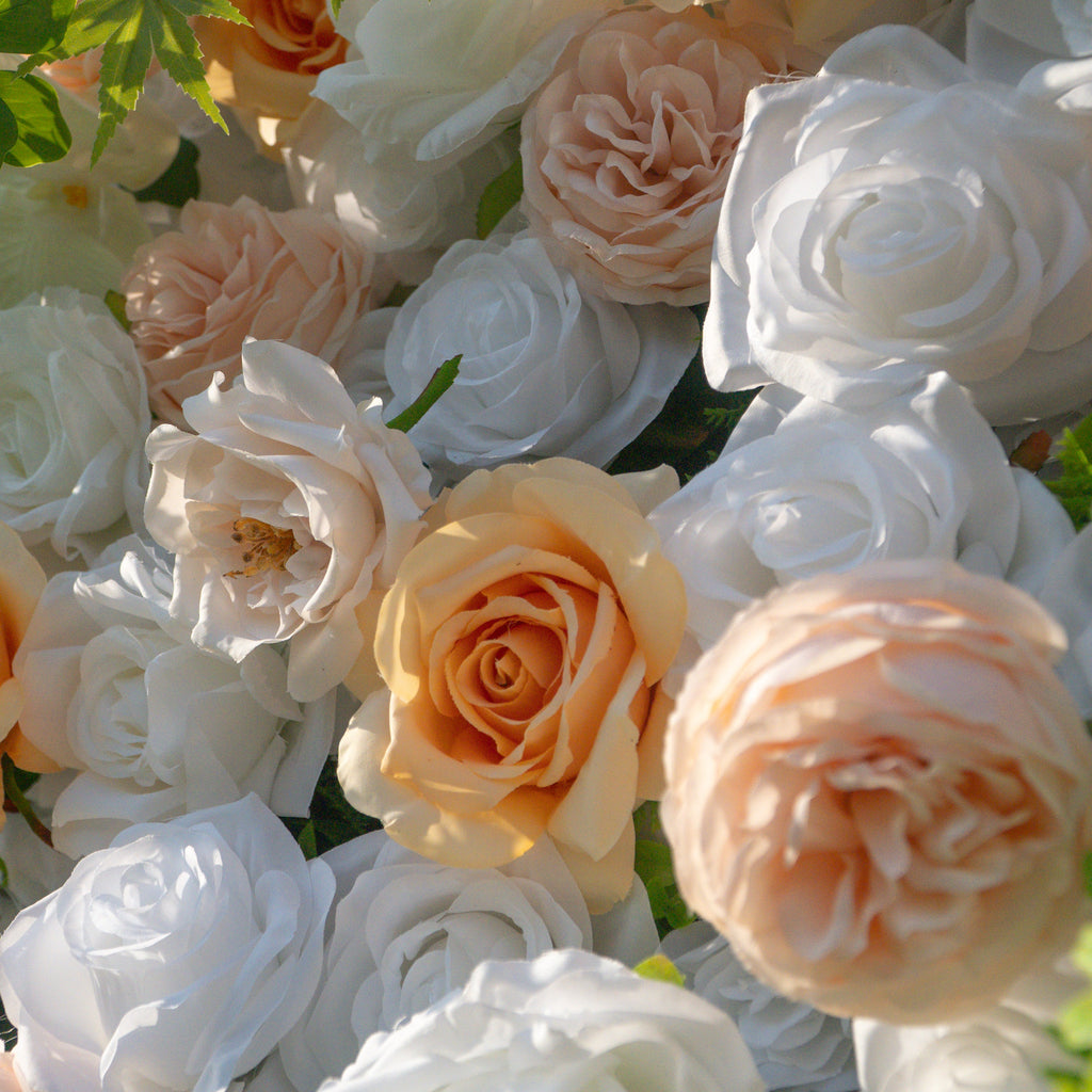 Sweetie | 5D Event-Ready Artificial Floral Wall Backdrop, Roll-Up Fabric | Shipping Included