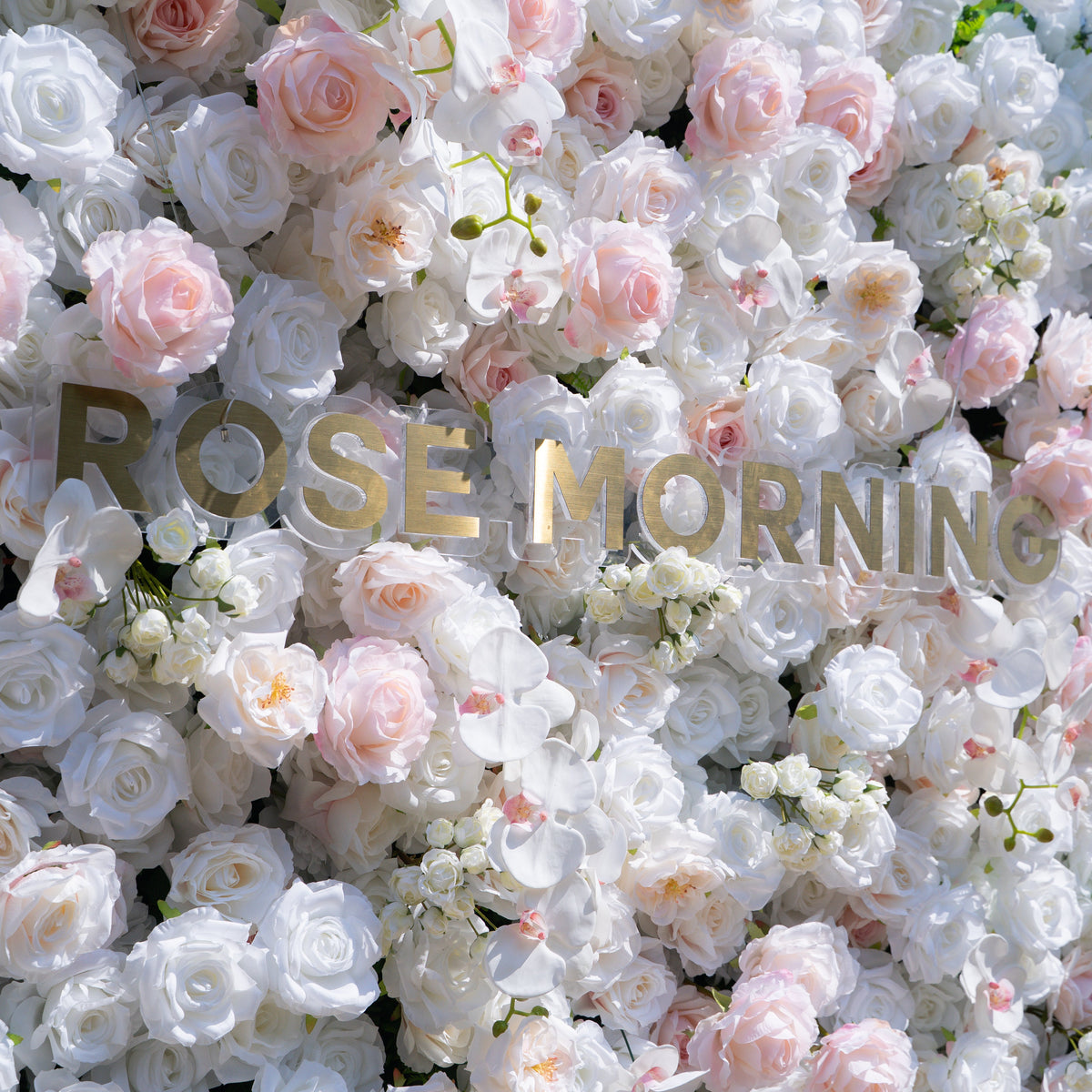 Tiara | 5D Event-Ready Artificial Floral Wall Backdrop, Roll-Up Fabric | Shipping Included