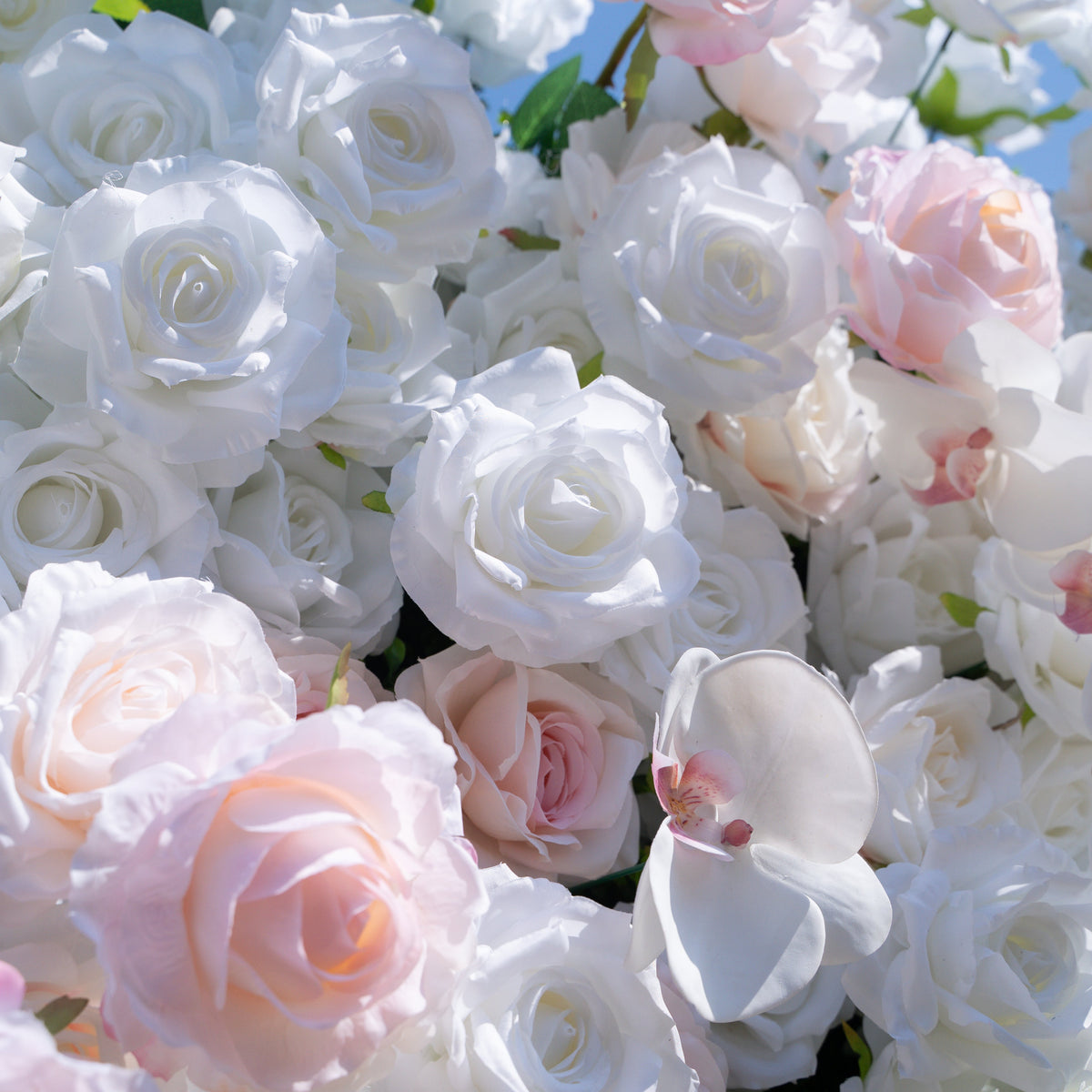 Tiara | 5D Event-Ready Artificial Floral Wall Backdrop, Roll-Up Fabric | Shipping Included