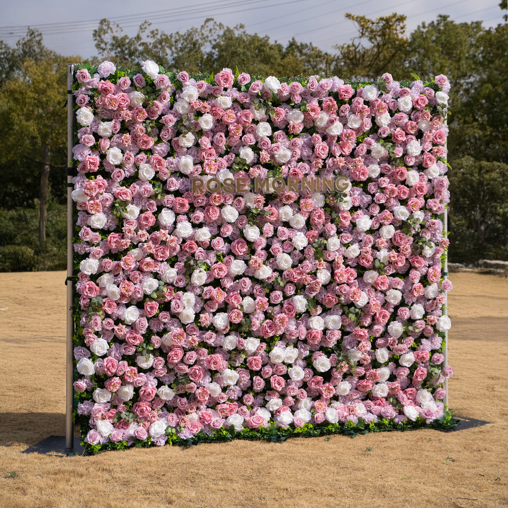 Valen | 3D Dreamy Purple Floral Backdrop for Elegant Event Decor | Shipping Included