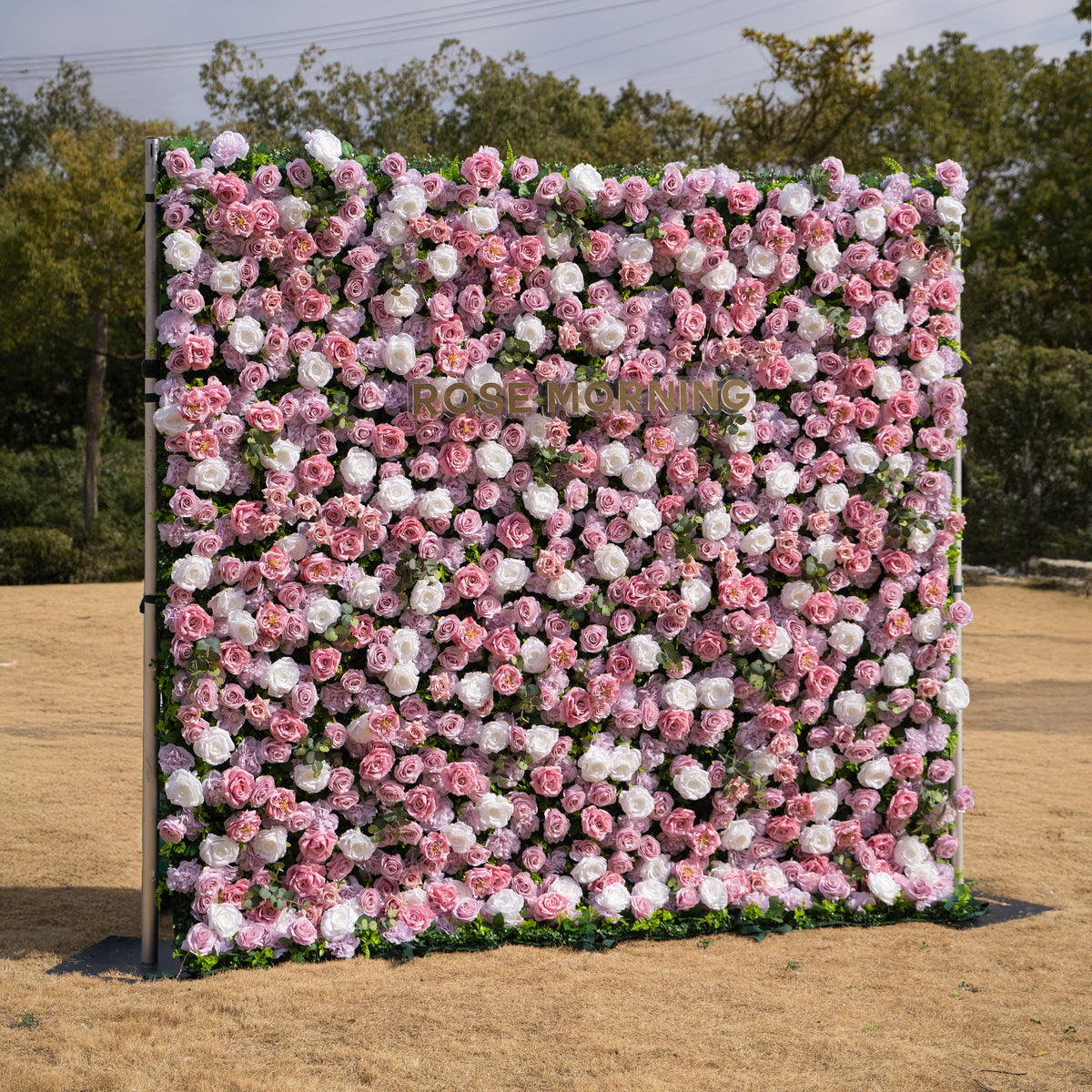 Valen | 3D Dreamy Purple Floral Backdrop for Elegant Event Decor | Shipping Included