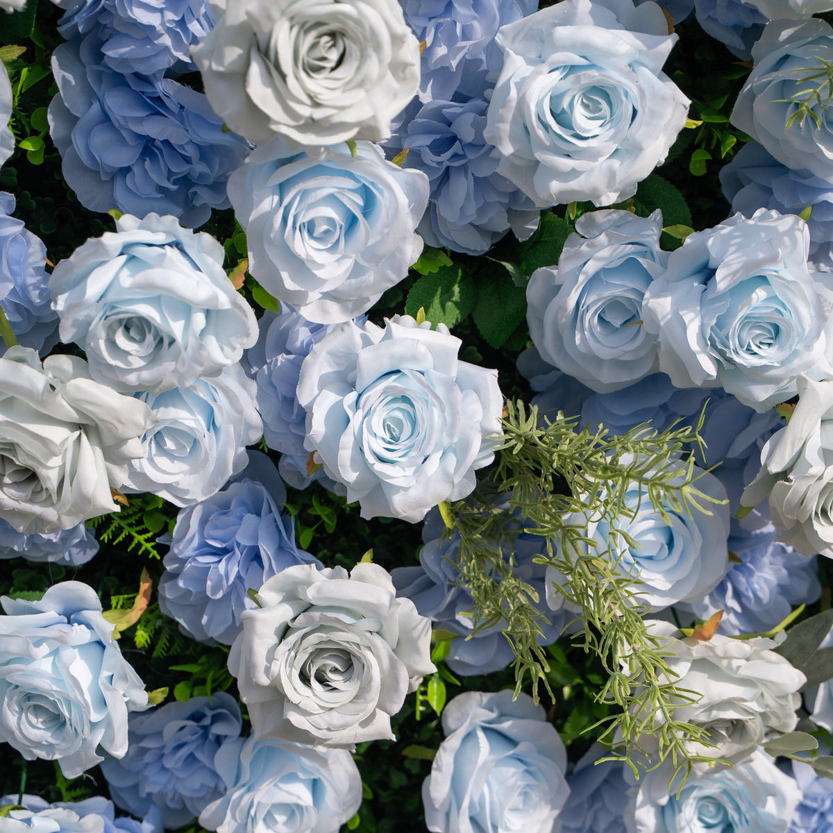 Vesper | 3D Blue & Dusty Rose Wall | Premium Roll-Up Fabric Backdrop for Events | Shipping Included