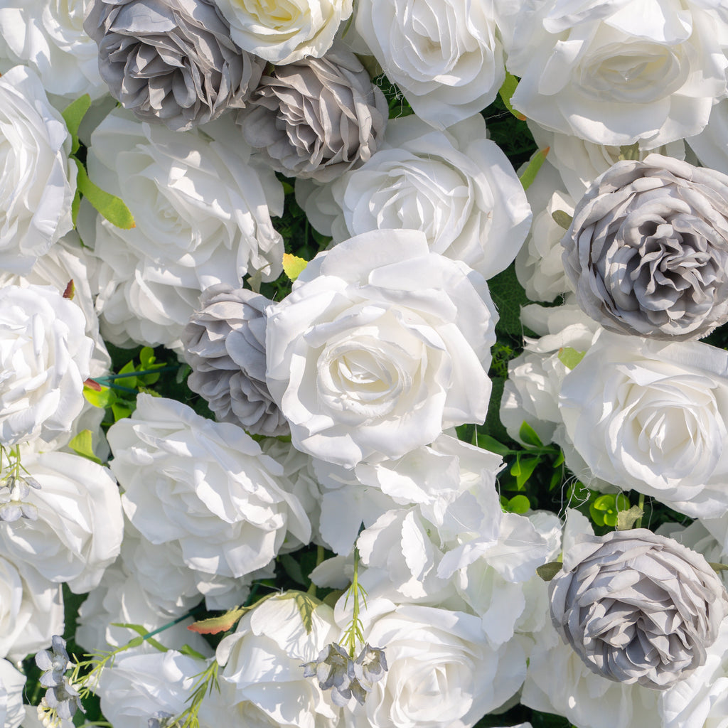 Wolfie | 3D Event-Ready Artificial Floral Wall Backdrop, Roll-Up Fabric | Shipping Included