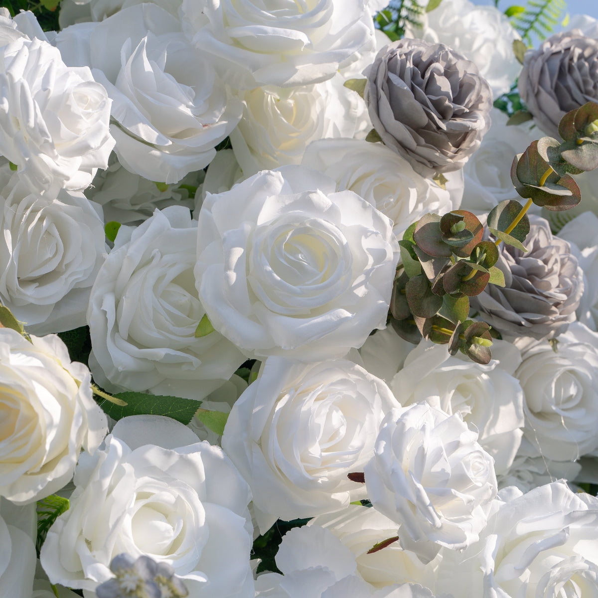 Wolfie | 3D Event-Ready Artificial Floral Wall Backdrop, Roll-Up Fabric | Shipping Included